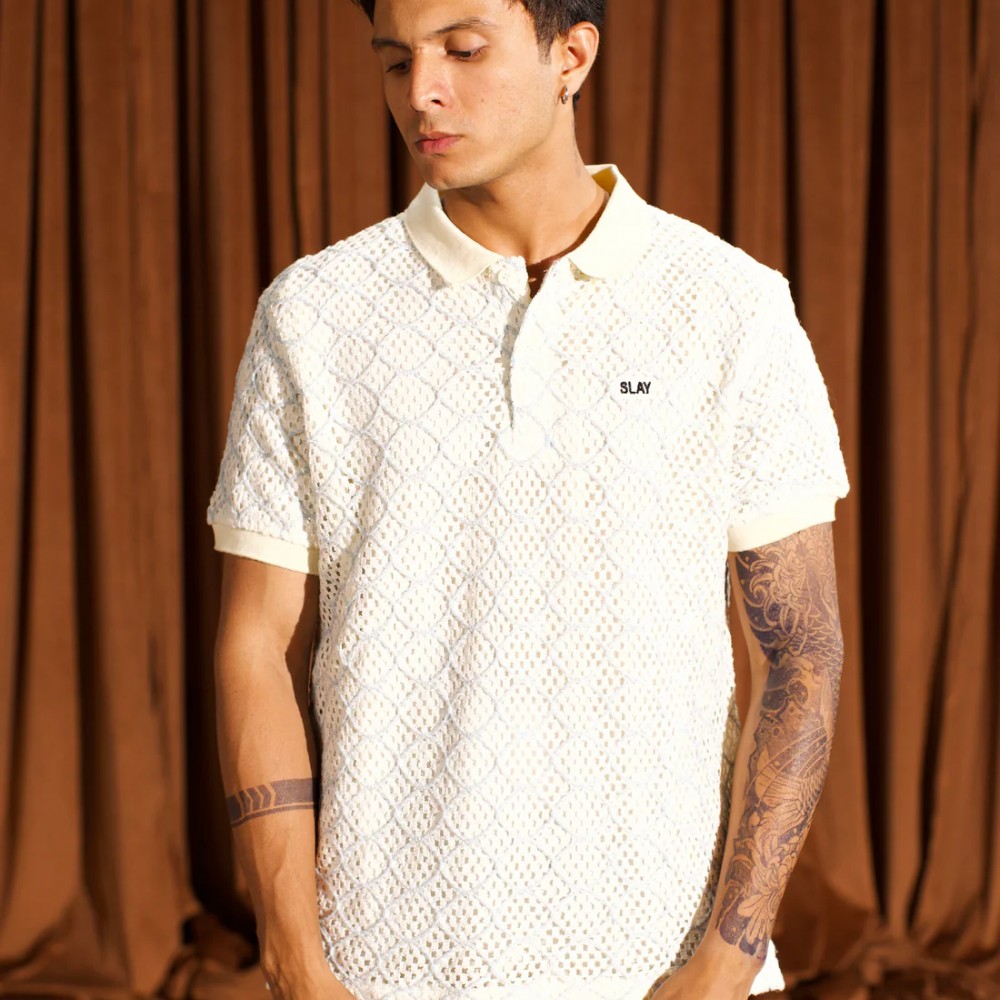 KNITTED CLASSIC POLO SHIRT