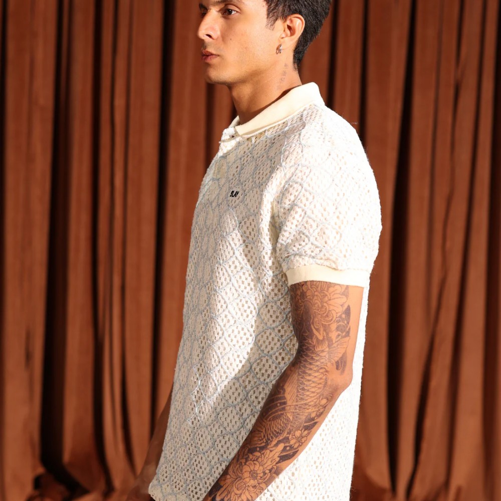 KNITTED CLASSIC POLO SHIRT