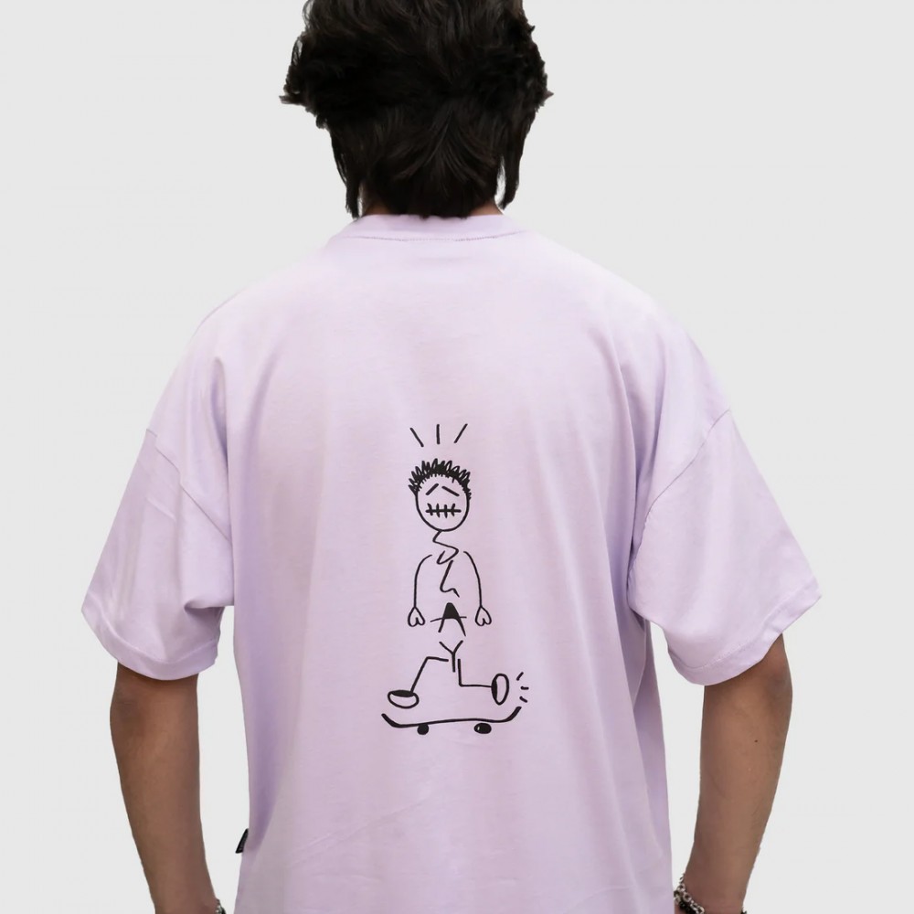 SKATEBOARDING CACTUS OVERSIZED T-SHIRT