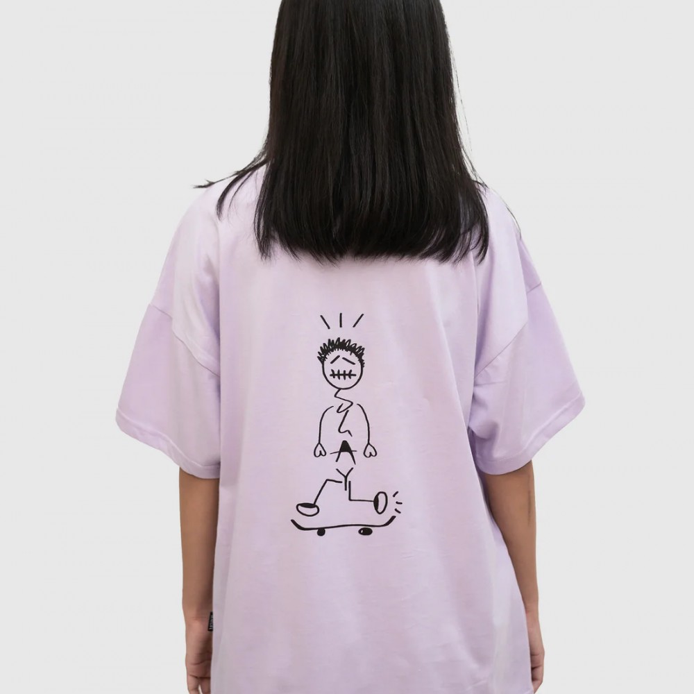 SKATEBOARDING CACTUS OVERSIZED T-SHIRT