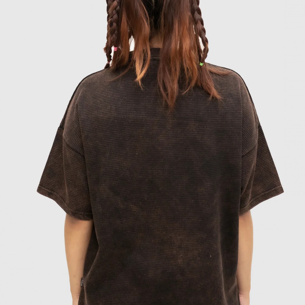 RUSTIC CHARM ACID WASH OVERSIZED T-SHIRT