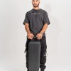 Charcoal Grey Ripped Vintage T-shirt