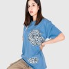 Blockprint French Blue T-Shirt