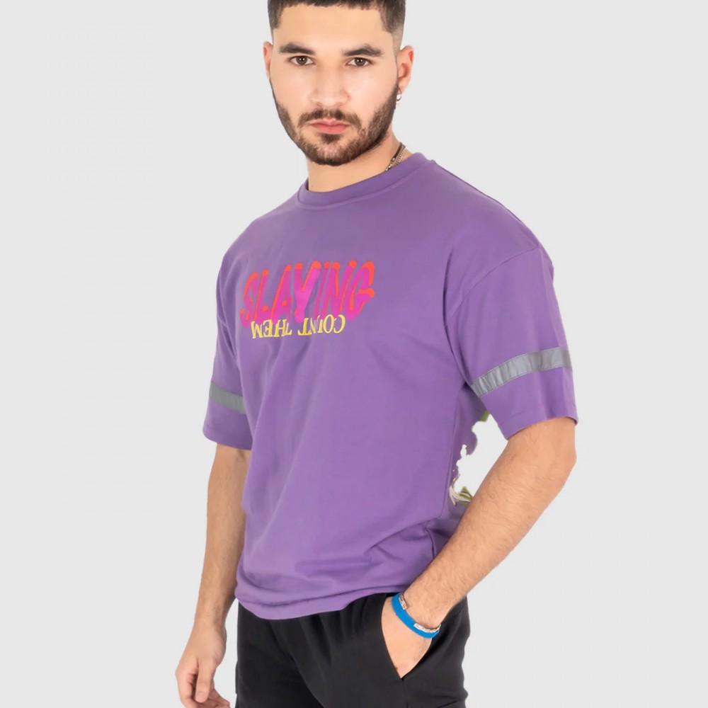 Slaying Count them Purple T-Shirt