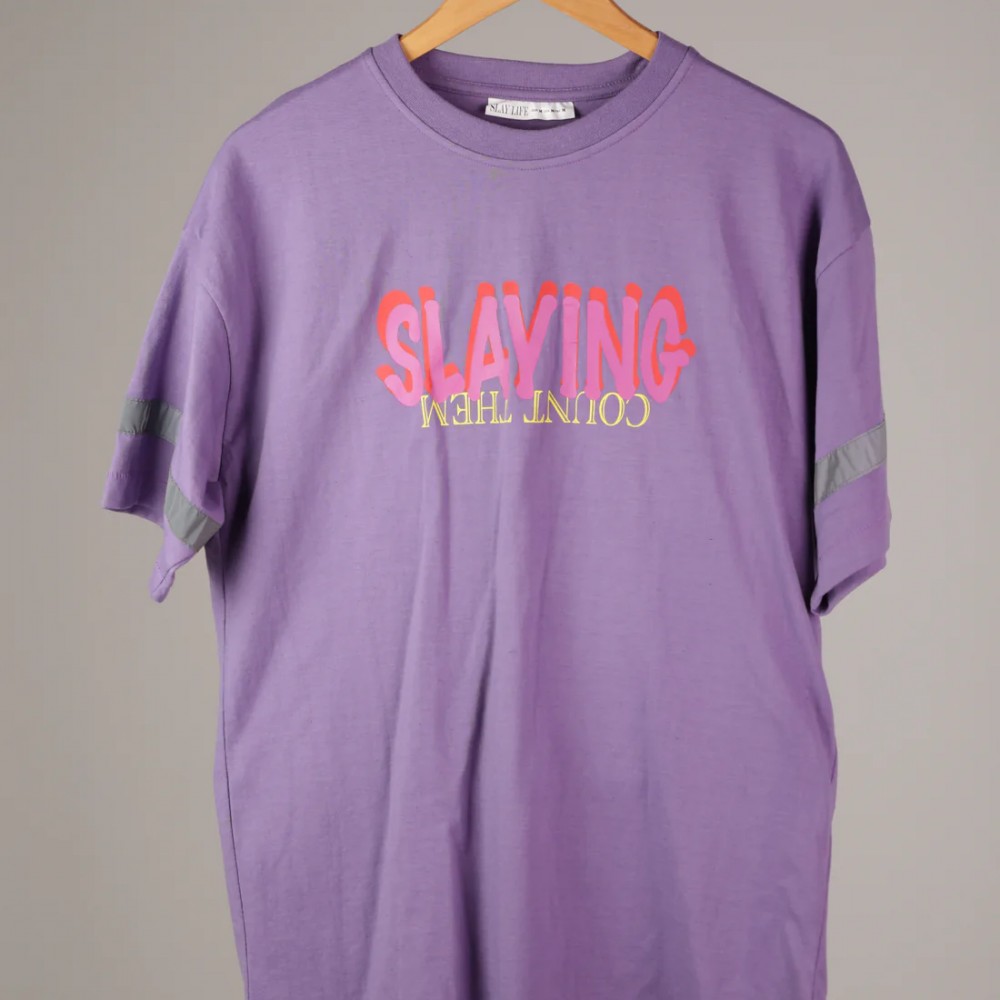 Slaying Count them Purple T-Shirt