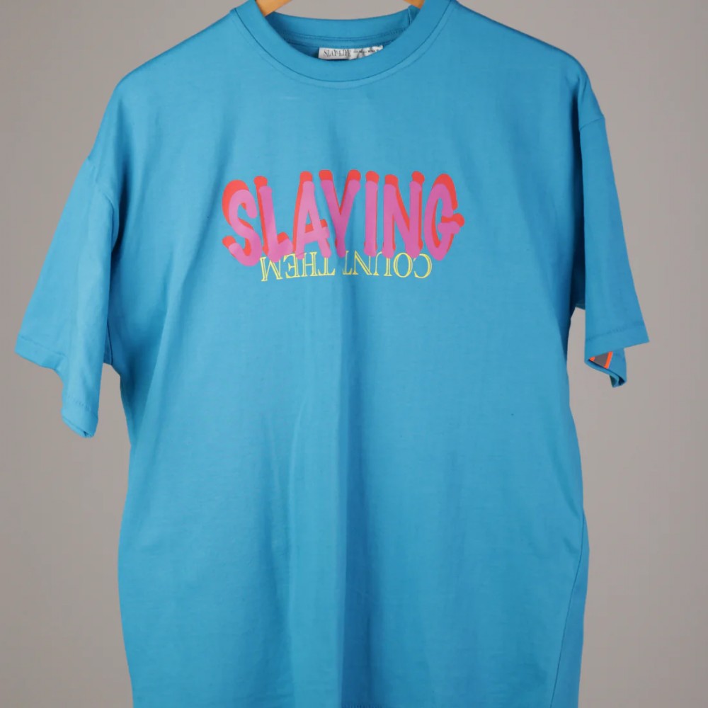 Slaying Count them Blue T-Shirt