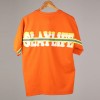 Monochrome Hand Stitched” Orange T-Shirt