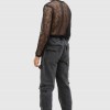 GREY ACID WASH CARGO PANT