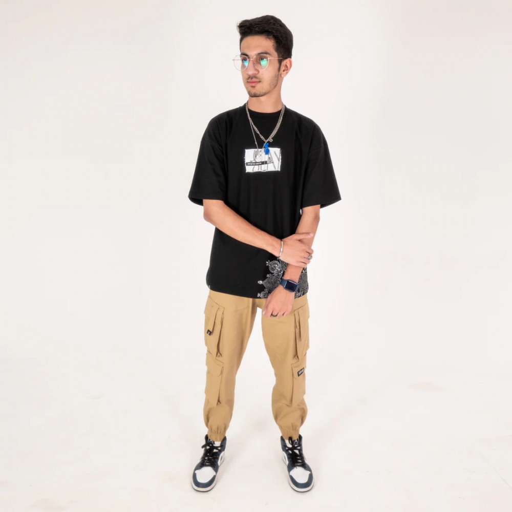 Khaki Cargo Trouser