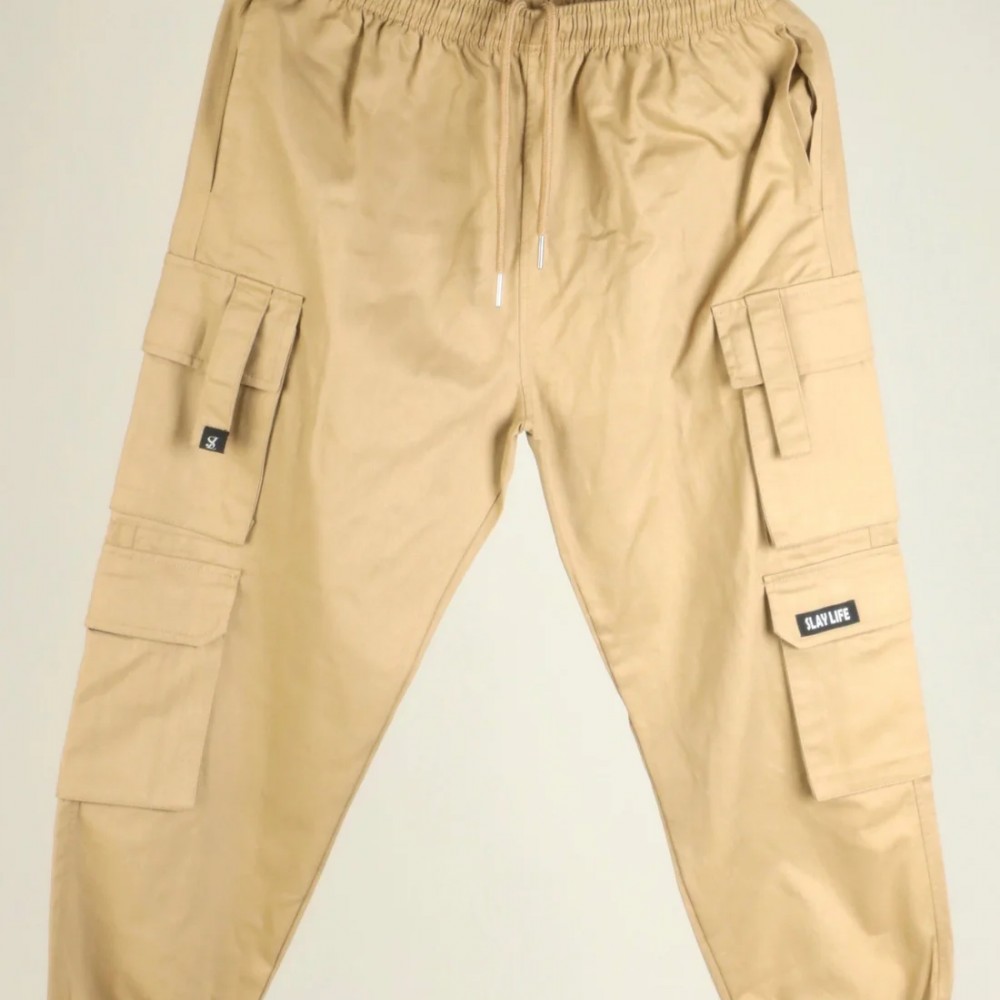 Khaki Cargo Trouser