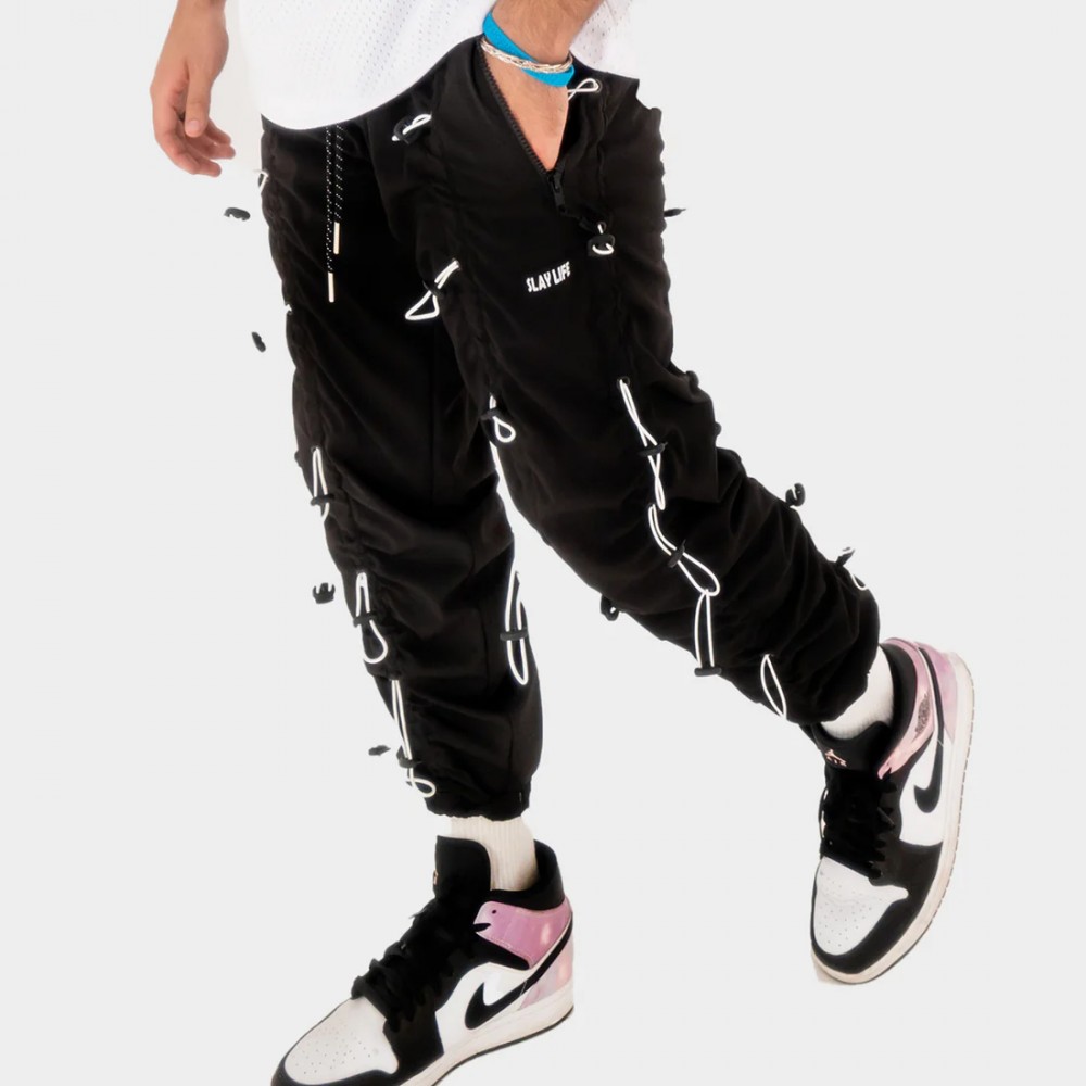 Black Special String Trouser
