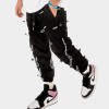 Black Special String Trouser