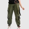 Green Bondage Cargo trouser