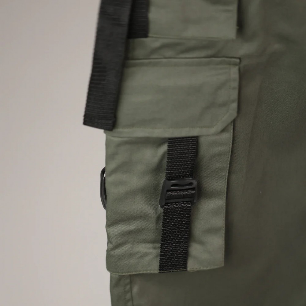 Green Bondage Cargo trouser