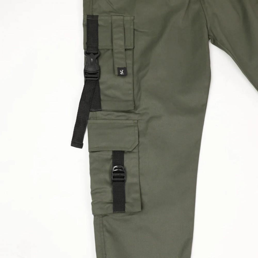 Green Bondage Cargo trouser