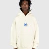 BEIGE WHITE HOODIE