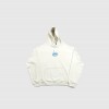 BEIGE WHITE HOODIE