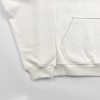 BEIGE WHITE HOODIE