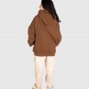 PATCH WORK BROWN HOODIE