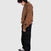 PATCH WORK BROWN HOODIE