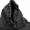 GREY ACID WASH HOODIE