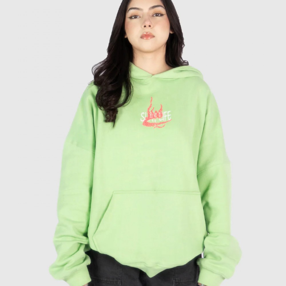 PASTEL GREEN HOODIE