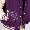 SLAY BELL VARSITY BOMBER JACKET